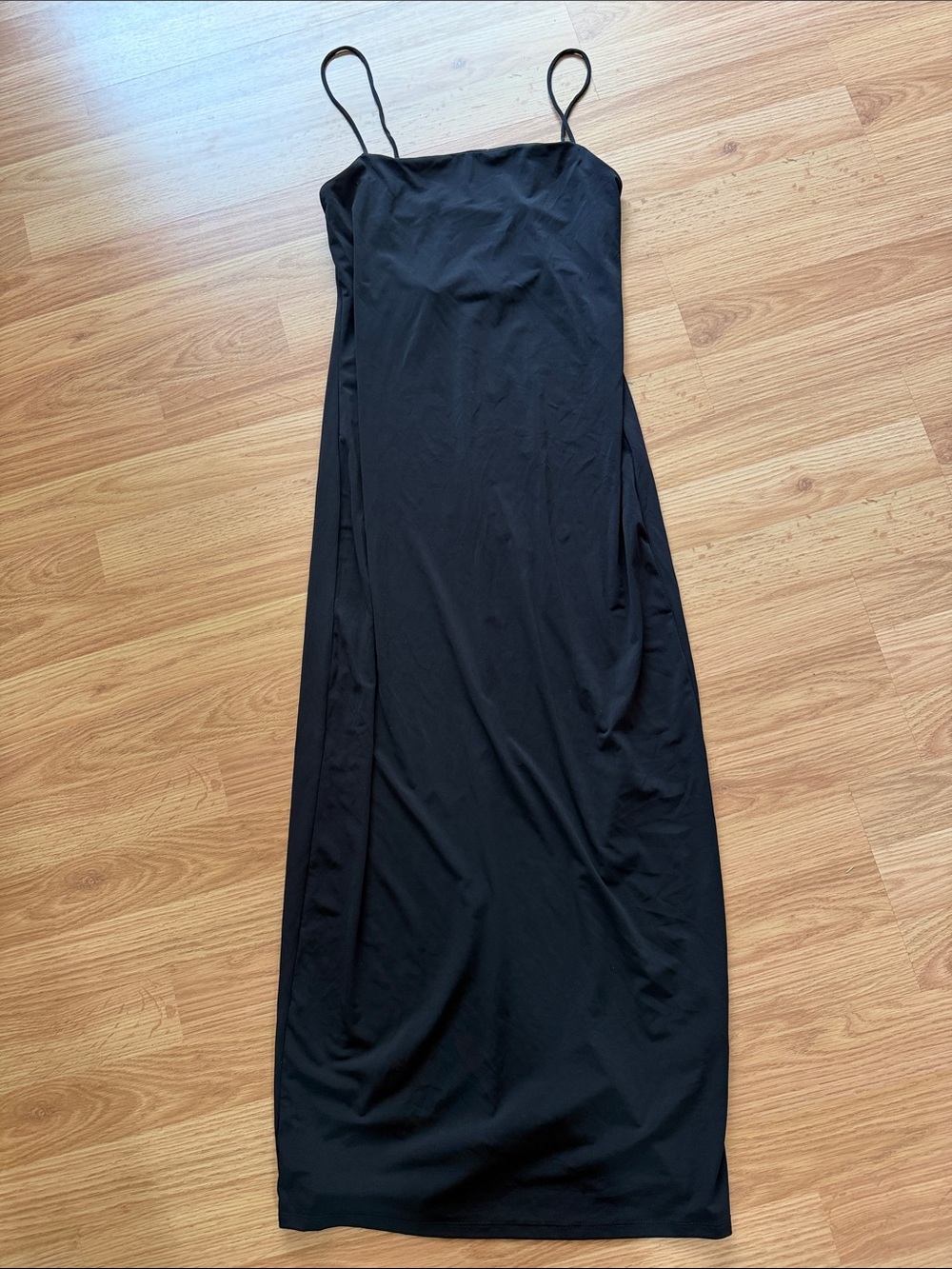 H&M long black dress